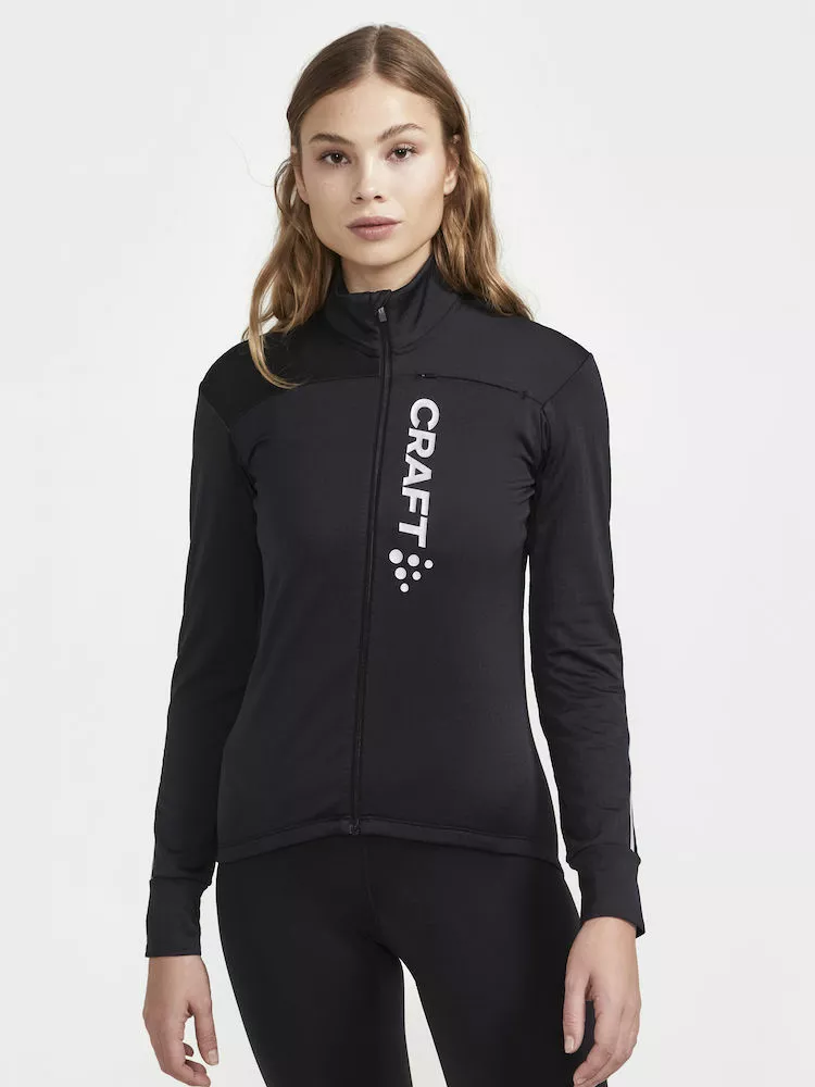 Craft Core SubZero Langærmet Jersey W Sort/Sølv 4 Craft Core SubZero Langærmet Jersey W Sort/Sølv - Billede 2