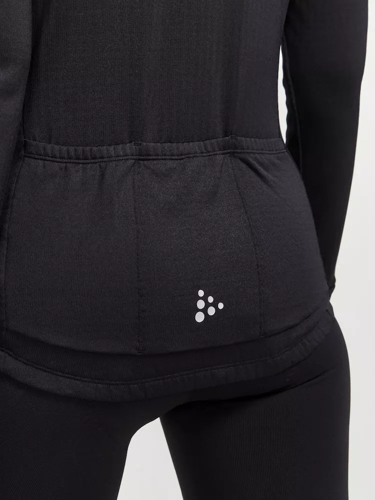 Craft Core SubZero Langærmet Jersey W Sort/Sølv 7 Craft Core SubZero Langærmet Jersey W Sort/Sølv - Billede 5