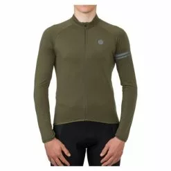AGU Jersey Essential Thermo Army Grøn -Cykelshorts Butik AGU Jersey Essential Thermo Army Groe 1663069950 05