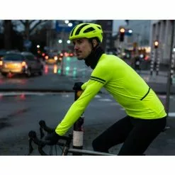 AGU Jersey Essential Thermo Neon Gul -Cykelshorts Butik AGU Jersey Essential Thermo Neon Gul 1635414681 02