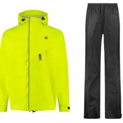 AGU Passat Regnsæt Sort/gul