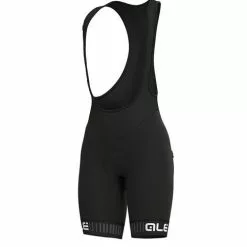 Forside 32 ALE Alé Traguardo Bibshorts Til Kvinder - Sort