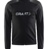 Craft Gran Fondo Jakke Sort -Cykelshorts Butik CraftGranFondoJakkeSortHvidFront051016