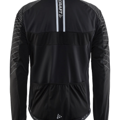 Craft Gran Fondo Jakke Sort -Cykelshorts Butik CraftGranFondoJakkeSortHvidFront051016 01