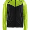 Craft Velo Convert Jakke Sort/fluo -Cykelshorts Butik CraftVeloConvertJakkeSortFluoFront080917