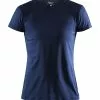 Craft ADV Essence Slim T-Shirt Blå Dame -Cykelshorts Butik Craft ADV Essence Slim T Shirt Blaa D 1591773518