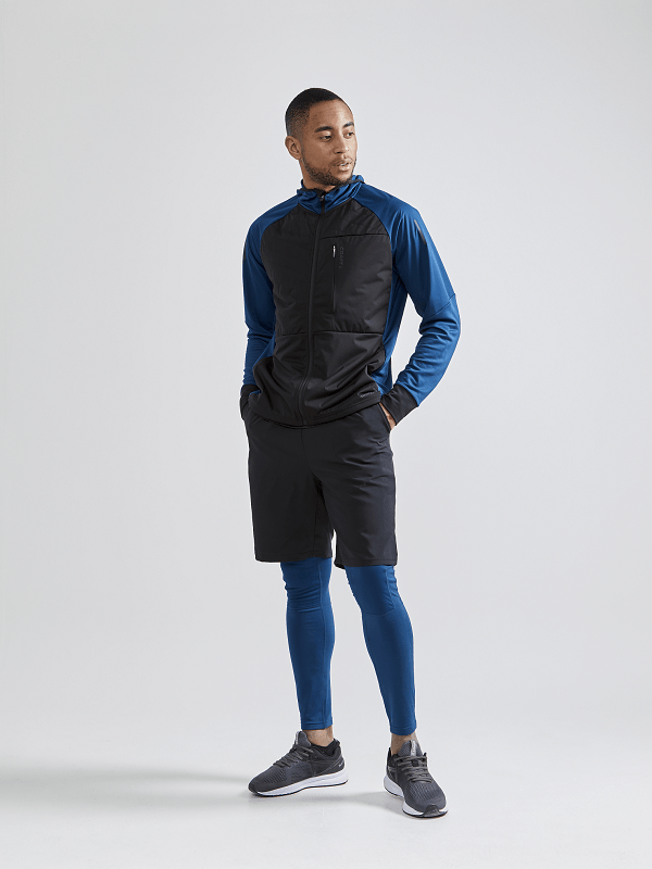 Craft Advanced Warm Tech Jakke Blå/Sort Herre 4 Craft Advanced Warm Tech Jakke Blå/Sort Herre - Billede 2