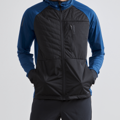 Craft Advanced Warm Tech Jakke Blå/Sort Herre 9 Craft Advanced Warm Tech Jakke Blå/Sort Herre -Cykelshorts Butik Craft Advanced Warm Tech Jakke BlaaS 1594720982 02