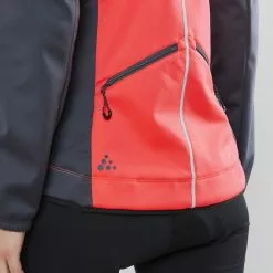 Craft Ideal Jakke Til Kvinder Rød/Sort -Cykelshorts Butik Craft Ideal Jakke til Kvinder RoedSo 1567157106 03