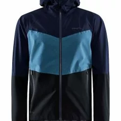 Craft Offroad Hydro Vind Og Vandtæt Cykeljakke Blå