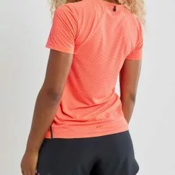 Craft Vent Mesh T-Shirt Orange Dame -Cykelshorts Butik Craft Vent Mesh t Shirt Orange Dame 1588853793 02