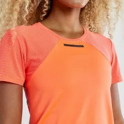 Craft Vent Mesh T-Shirt Orange Dame -Cykelshorts Butik Craft Vent Mesh t Shirt Orange Dame 1588853793 03