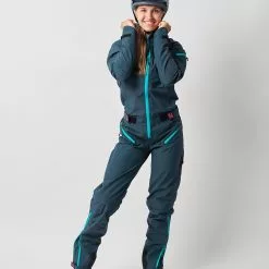 Dirtlej Dirtsuit Core Edition Heldragt Med Lange Ben Til Kvinder Mørkeblå -Cykelshorts Butik Dirtlej Dirtsuit Core Edition heldra 1634821699 02