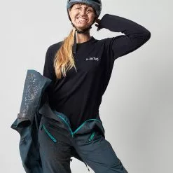 Dirtlej Dirtsuit Core Edition Heldragt Med Lange Ben Til Kvinder Mørkeblå -Cykelshorts Butik Dirtlej Dirtsuit Core Edition heldra 1634821699 13