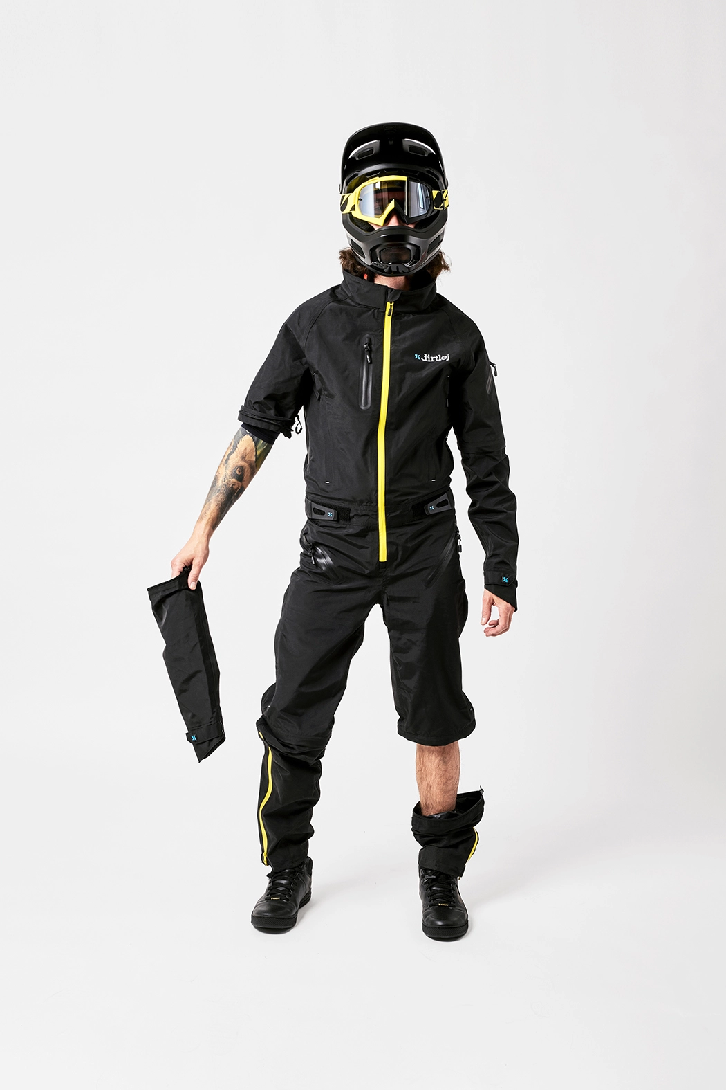 Dirtlej Dirtsuit SFD Edition Heldragt Med Lange Ben Sort/gul 10 Dirtlej Dirtsuit SFD Edition Heldragt Med Lange Ben Sort/gul - Billede 8