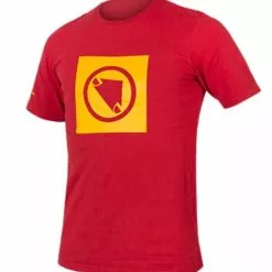 Endura One Clan Carbon Icon T-Shirt - Rød
