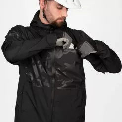 Endura SingleTrack II Jakke Sort -Cykelshorts Butik Endura SingleTrack Jacket II Sort 1662616025 04