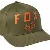 FOX Number 2 Flexfit Cap Grøn / Orange -Cykelshorts Butik FOX Number 2 Flexfit Cap Groen Oran 1630059670