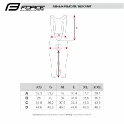 Force Story Bibknickers 3/4 Dele Shorts M. Sele Og Indlæg Til Kvinder -Cykelshorts Butik Force Story Bibknickers 34 dele sho 1634214643 03