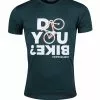 Force T-Shirt Blå Med Motiv -Cykelshorts Butik Force T Shirt Blaa Med Motiv 1620820788