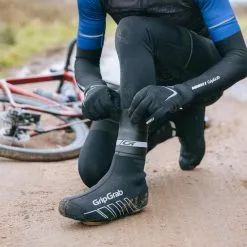 GripGrab CyclinGaitor Regnvejrs Ankle Cuff Sort -Cykelshorts Butik GripGrab CyclinGaitor Regnvejrs Ankl 1635227184 03