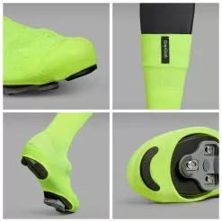 GripGrab Flandrien Vandtæt Strikket Skoovertræk Gul / Hivis -Cykelshorts Butik GripGrab Flandrien Vandtaet Strikket 1635164371 02