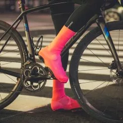 GripGrab Flandrien Vandtæt Strikket Skoovertræk Pink -Cykelshorts Butik GripGrab Flandrien Vandtaet Strikket 1635164426 03