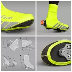 GripGrab RaceThermo Skoovertræk Hi-Vis -Cykelshorts Butik GripGrab RaceThermo skoovertraek Hi V 1635166787 02