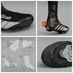 GripGrab RaceThermo Skoovertræk Sort -Cykelshorts Butik GripGrab RaceThermo skoovertraek sort 1635167903 02