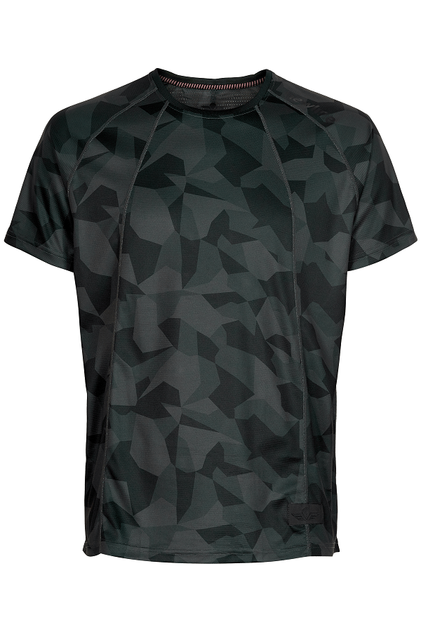 Newline Black Airflow Tee Camo Herre 3 Newline Black Airflow Tee Camo Herre