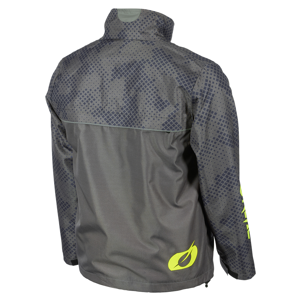 Oneal O'Neal Shore Regnjakke V.22 Grå / Neongul 5 Oneal O'Neal Shore Regnjakke V.22 Grå / Neongul - Billede 3