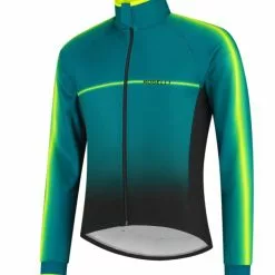 Rogelli Dex Cykeljakke - Turkis / Neon