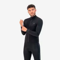 Rogelli Distance Langærmet Jersey Sort -Cykelshorts Butik Rogelli Distance Langaermet Jersey So 1663852209 03