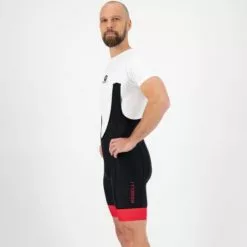 Rogelli Flex Bib Shorts Med Indlæg - Sort/Rød -Cykelshorts Butik Rogelli Flex Bib Shorts med indlaeg 1611322285 02