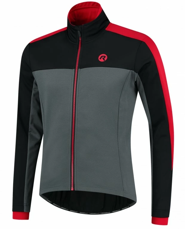 Rogelli Freeze Vinterjakke - Grå/Sort/Rød 3 Rogelli Freeze Vinterjakke - Grå/Sort/Rød