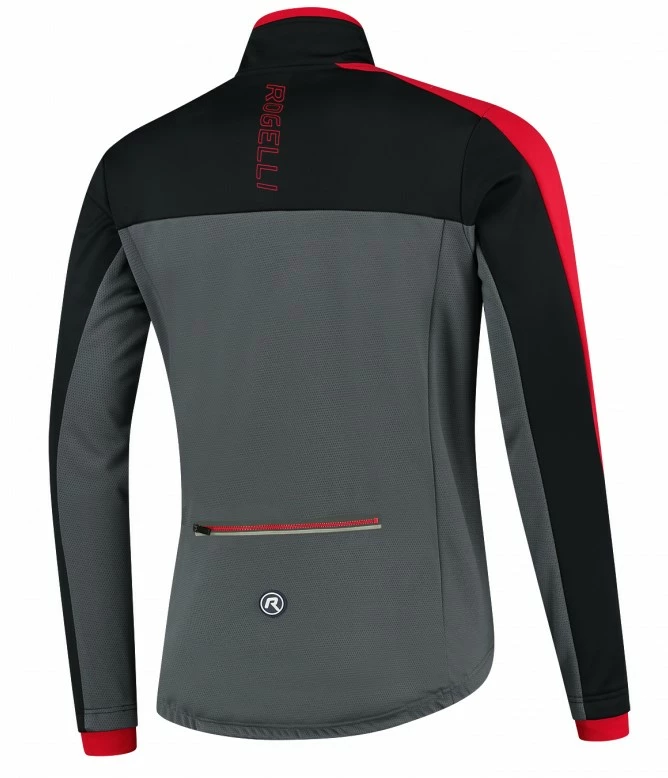 Rogelli Freeze Vinterjakke - Grå/Sort/Rød 4 Rogelli Freeze Vinterjakke - Grå/Sort/Rød - Billede 2