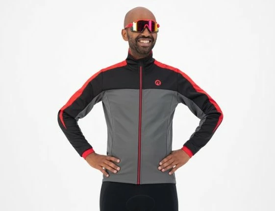 Rogelli Freeze Vinterjakke - Grå/Sort/Rød 5 Rogelli Freeze Vinterjakke - Grå/Sort/Rød - Billede 3