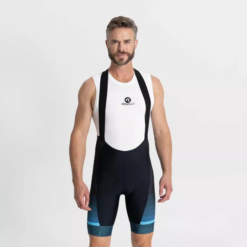 Rogelli Hero 2 Bibshorts Sort/Blå - Billede 4
