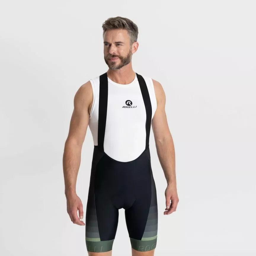 Rogelli Hero 2 Bibshorts Sort/Grøn - Billede 4