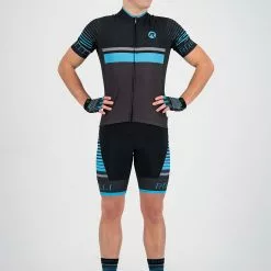 Rogelli Hero Bibshorts Med Indlæg Sort/Blå -Cykelshorts Butik Rogelli Hero Bibshorts med Indlaeg So 1647266200 02