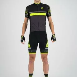 Rogelli Hero Bibshorts Med Indlæg Sort/Gul -Cykelshorts Butik Rogelli Hero Bibshorts med Indlaeg So 1647266254 02