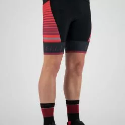 Rogelli Hero Bibshorts Med Indlæg Sort/Rød -Cykelshorts Butik Rogelli Hero Bibshorts med Indlaeg So 1647266437 04