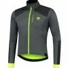 Rogelli Hi-Vis Vinterjakke - Grå/Neon/Refleks -Cykelshorts Butik Rogelli Hi Vis Vinterjakke GraaNeo 1631605901