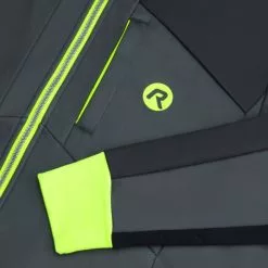 Rogelli Hi-Vis Vinterjakke - Grå/Neon/Refleks -Cykelshorts Butik Rogelli Hi Vis Vinterjakke GraaNeo 1631605901 03