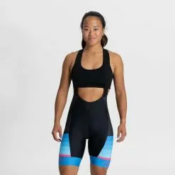 Rogelli Impress 2 Bibshorts Kvinder Sort/Pink/Blå -Cykelshorts Butik Rogelli Impress 2 Bibshorts Kvinder 1678635899 03