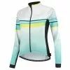 Rogelli Impress Cykeljakke - Turkis / Gul -Cykelshorts Butik Rogelli Impress Cykeljakke Turkis 1597671464