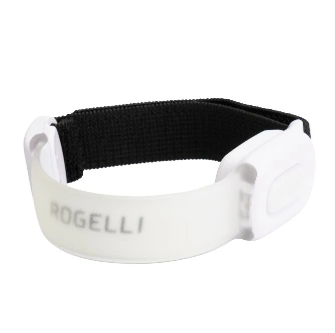 Rogelli LED Armbånd - Hvid 3 Rogelli LED Armbånd - Hvid