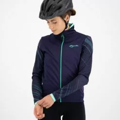 Rogelli Luna Cykeljakke Til Kvinder - Blå / Lilla -Cykelshorts Butik Rogelli Luna Cykeljakke til kvinder 1597667017 02