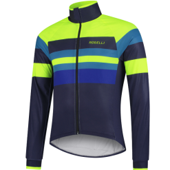 Rogelli Peak Cykeljakke - Blå / Neon