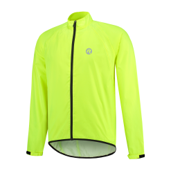 Rogelli Tellico Regnjakke - Flou/Gul